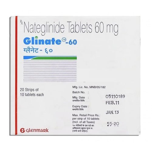 Glinate 60 mg (Nateglinide)