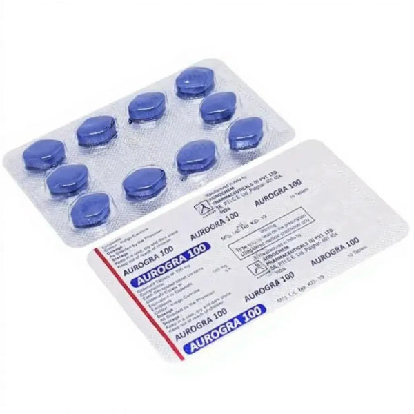 Aurogra 100mg (Sildenafil Citrate)
