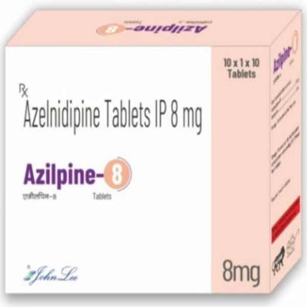 Azilpine 8 mg (Azelnidipine)