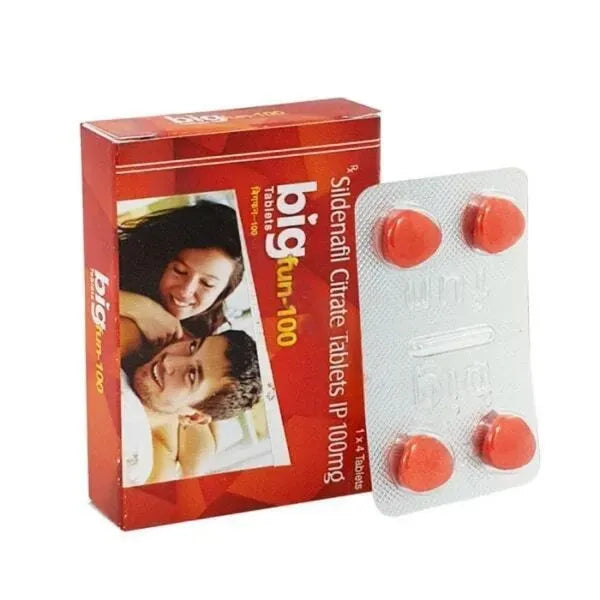 Bigfun 100mg (Sildenafil Citrate)