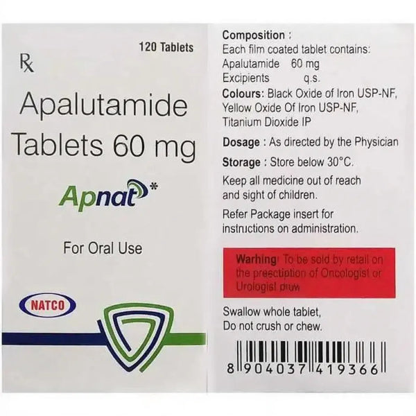 Apnat 60 mg (Apalutamide)