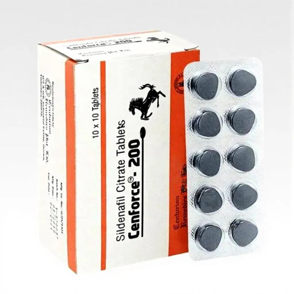 Cenforce 200 mg (Sildenafil Citrate) – Powerful ED Treatment