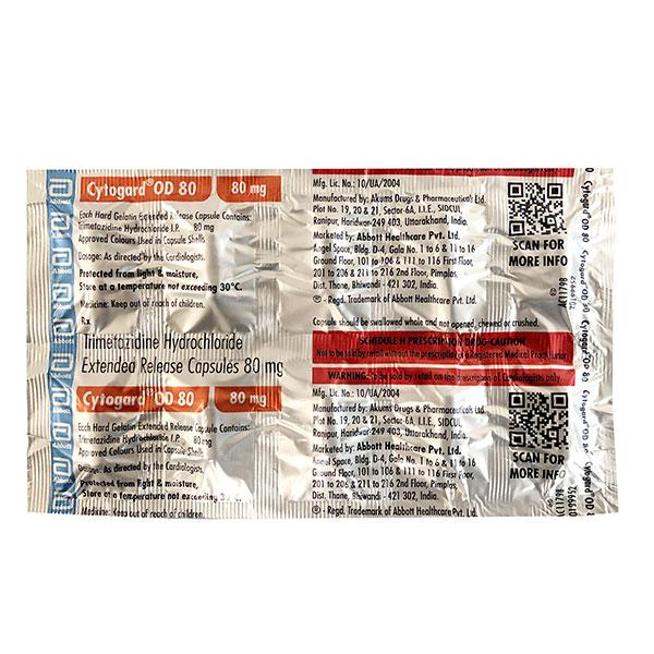 Cytogard 80 Mg (Trimetazidine)
