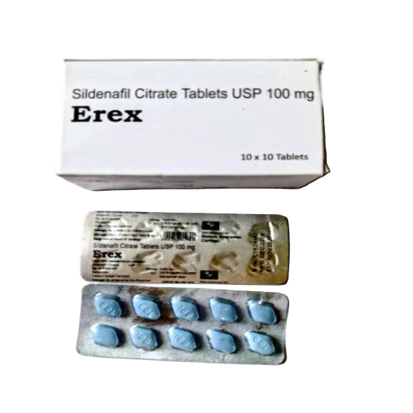Erex 100 Mg (Sildenafil Citrate)