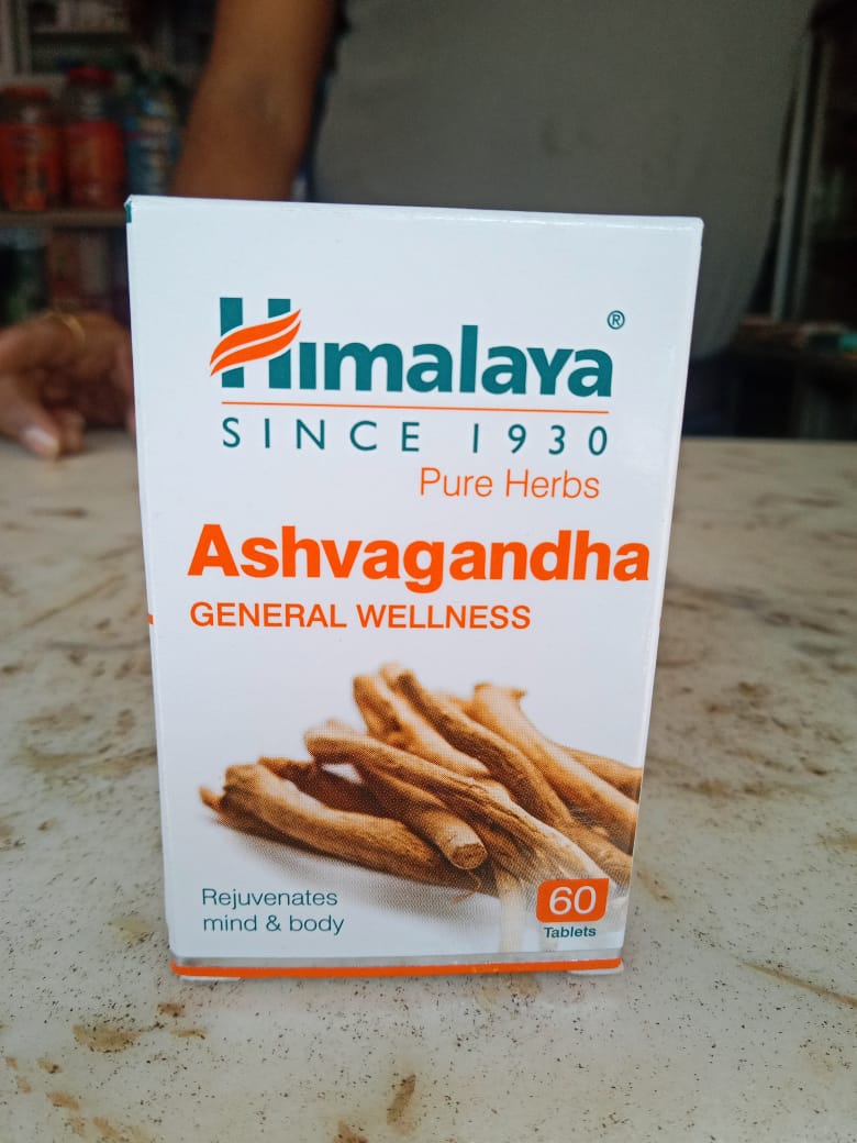 Himalaya Ashwagandha Tablets (60 Tablets)