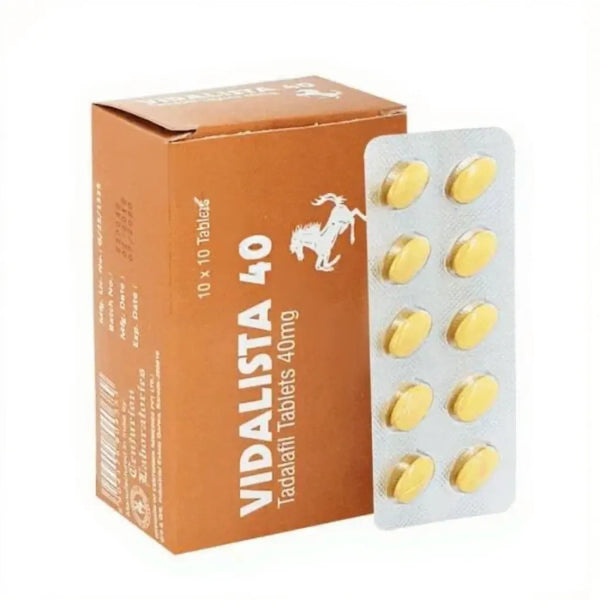 Vidalista 40 mg (Tadalafil)