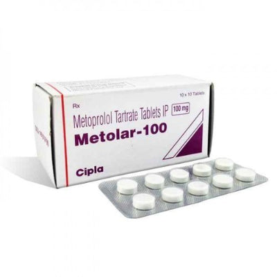 Metolar 100 mg (Metoprolol)