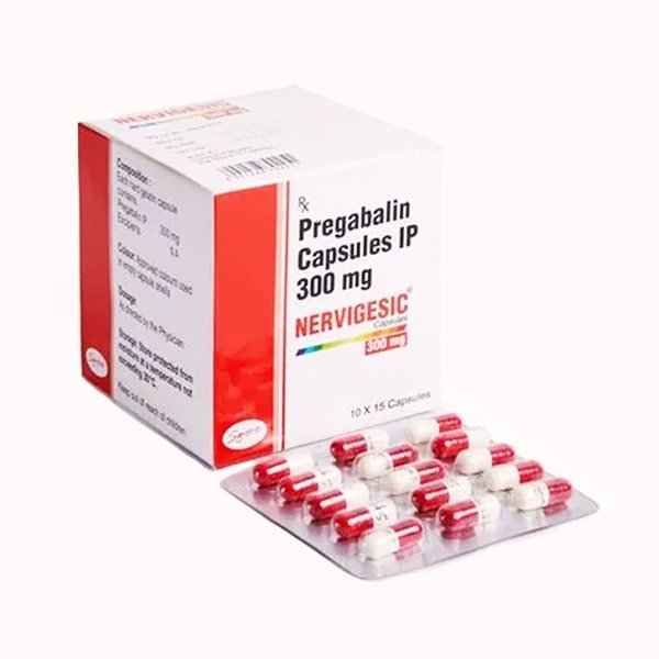 nervigesic 300 (Pregabalin)