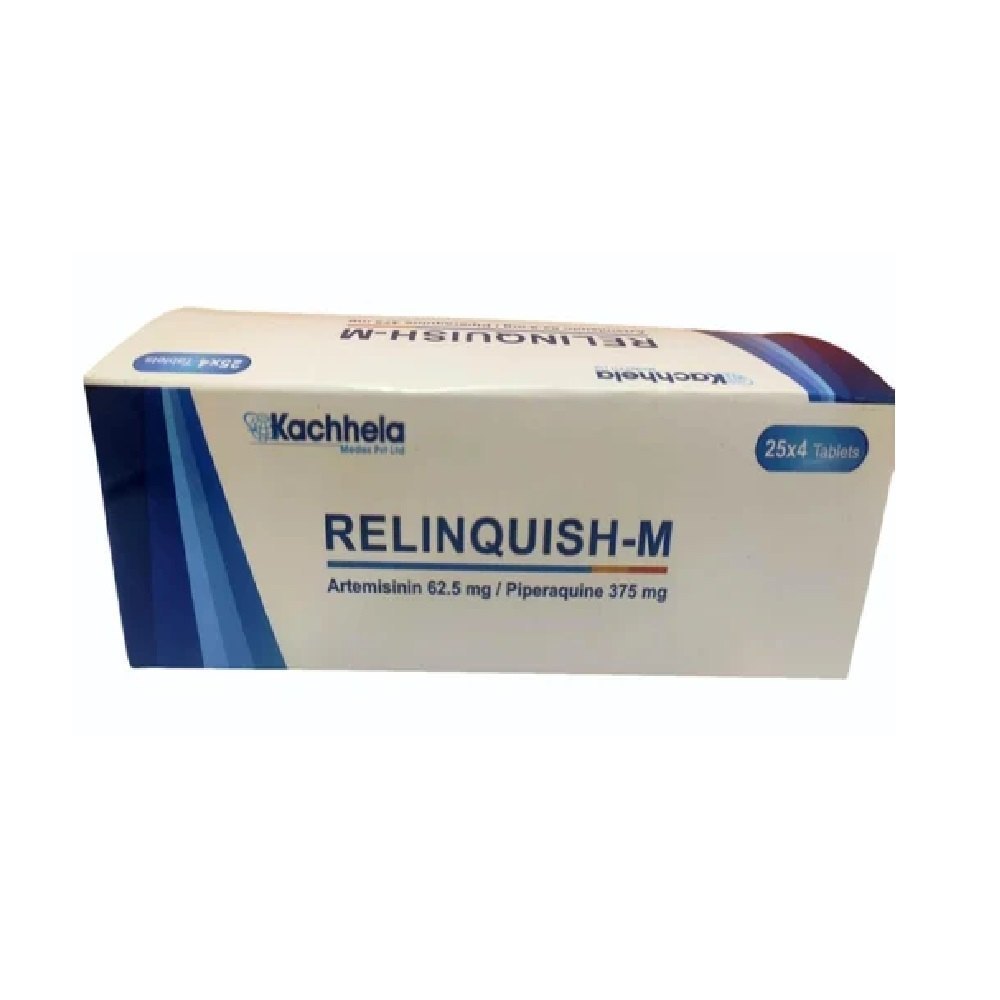 Relinquish-M (Artemisinin/Piperaquine)