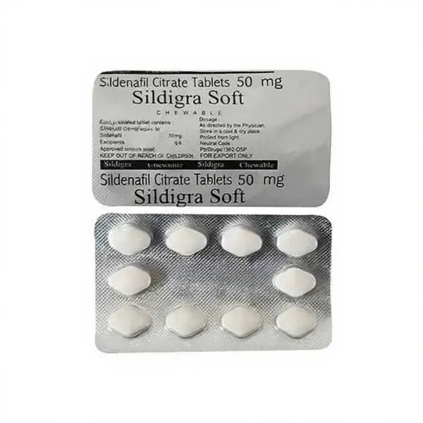 Sildigra Soft 50 Mg (Sildenafil Citrate)