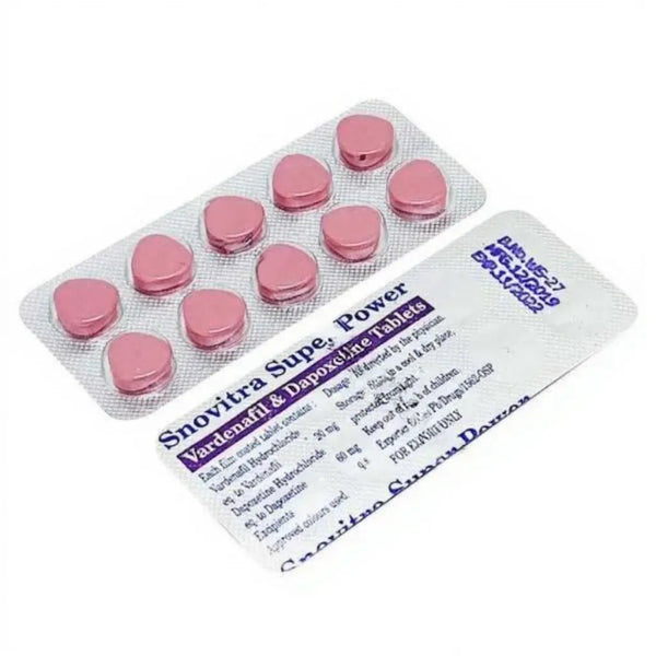 Snovitra Super Power (Vardenafil/Dapoxetine)
