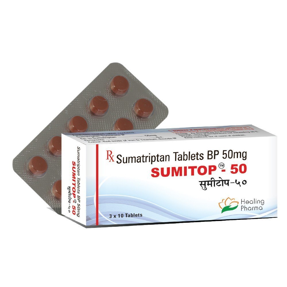 Sumitop 50mg (Sumatriptan)