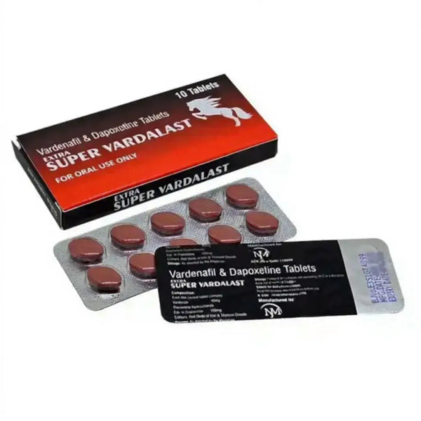 Super Vardalast (Vardenafil/Dapoxetine)