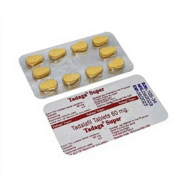 Tadaga Super 60 (Tadalafil)