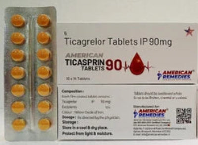 Ticasprin 90 Mg (Ticagrelor)