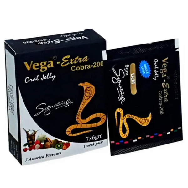Vega Extra Cobra 200 Jelly (Sildenafil Citrate)