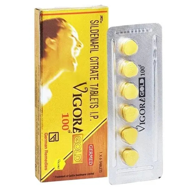 Vigore Gold 100mg (Sildenafil Citrate)