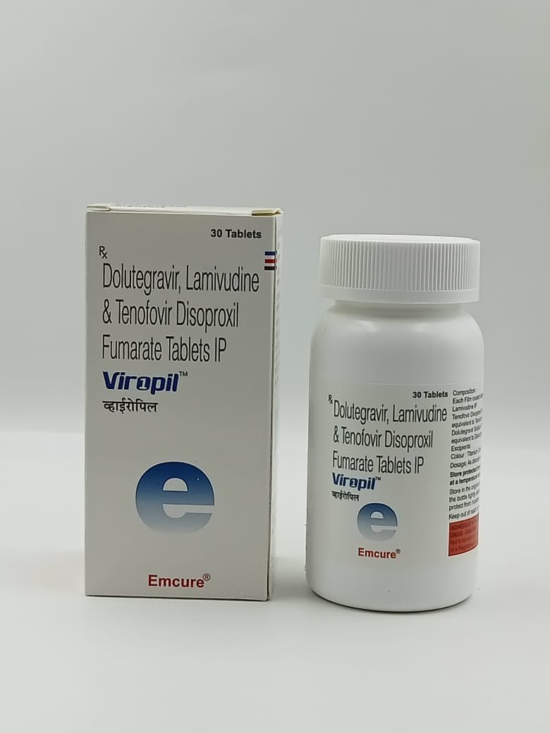Viropil (Dolutegravir 50mg/Lamivudine 300mg/Tenofovir 300mg)
