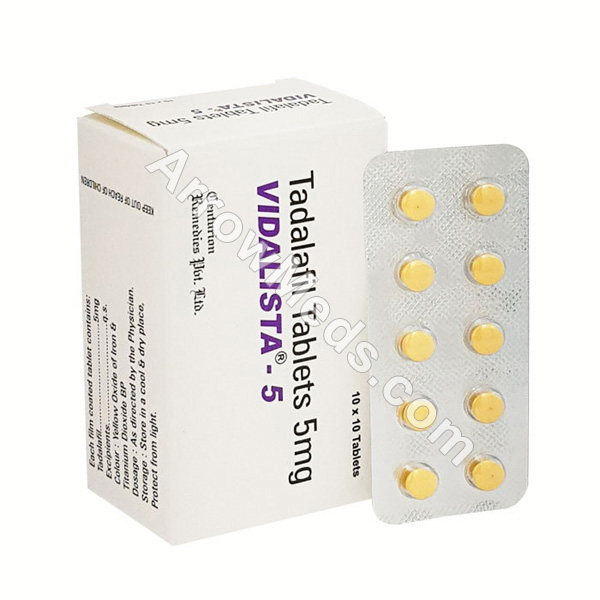 Vidalista 5mg (Tadalafil)
