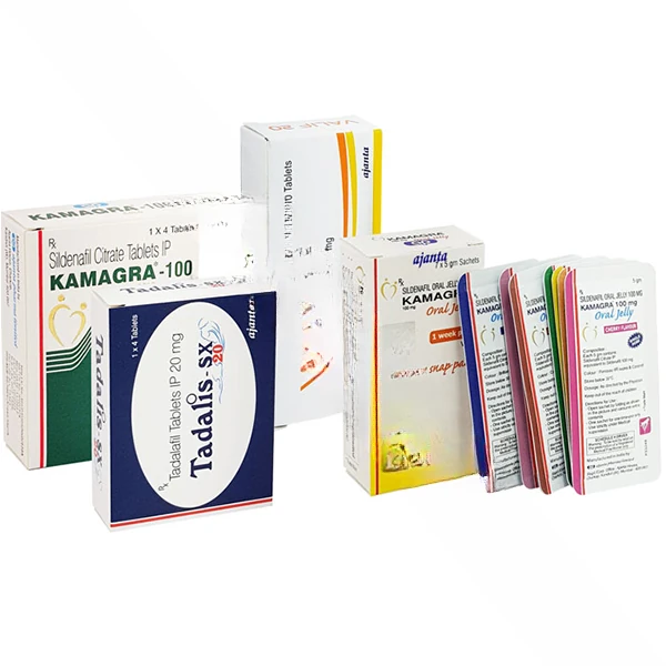 Ajanta ED Trial Pack (Sildenafil/Tadalafil/Vardenafil)ED Trial Pack