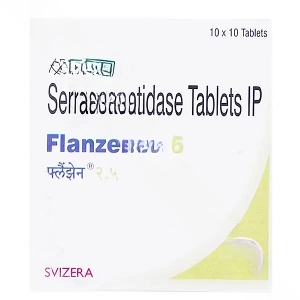 Flanzen 2.5 Mg (Serratiopeptidase)