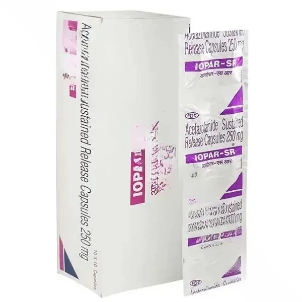 Acetazolamide Sustained Release 250 mg (Generic)