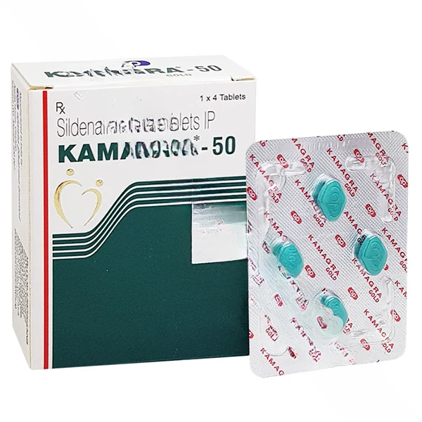Kamagra Gold 50 mg (Sildenafil Citrate)