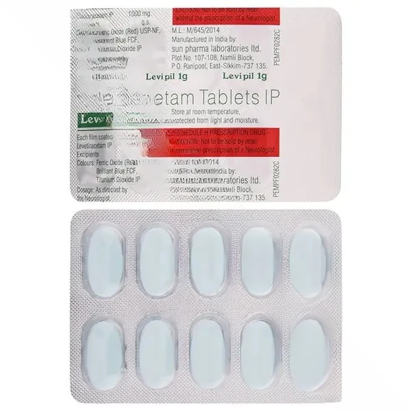 Levipil 1000 Mg (Levetiracetam)