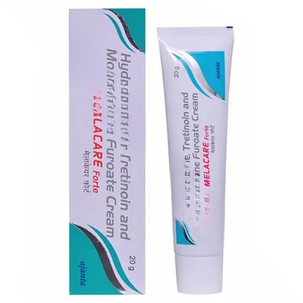 Melacare Forte Cream (Hydroquinone/Tretinoin/Mometasone)