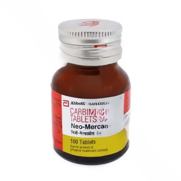 Carbimazole 20 mg (Generic)