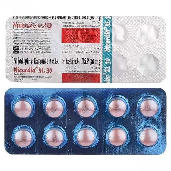 Nifedipine Extended Release 30 Mg (Generic)