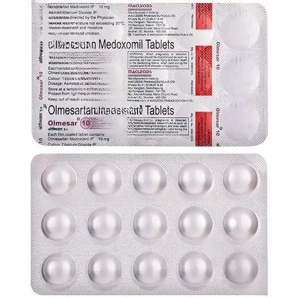 Olmesartan Medoxomil 10 Mg (Generic)