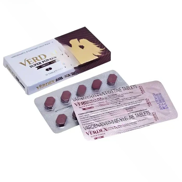 Verdex Super Power (Vardenafil 40mg/Dapoxetine 60mg)