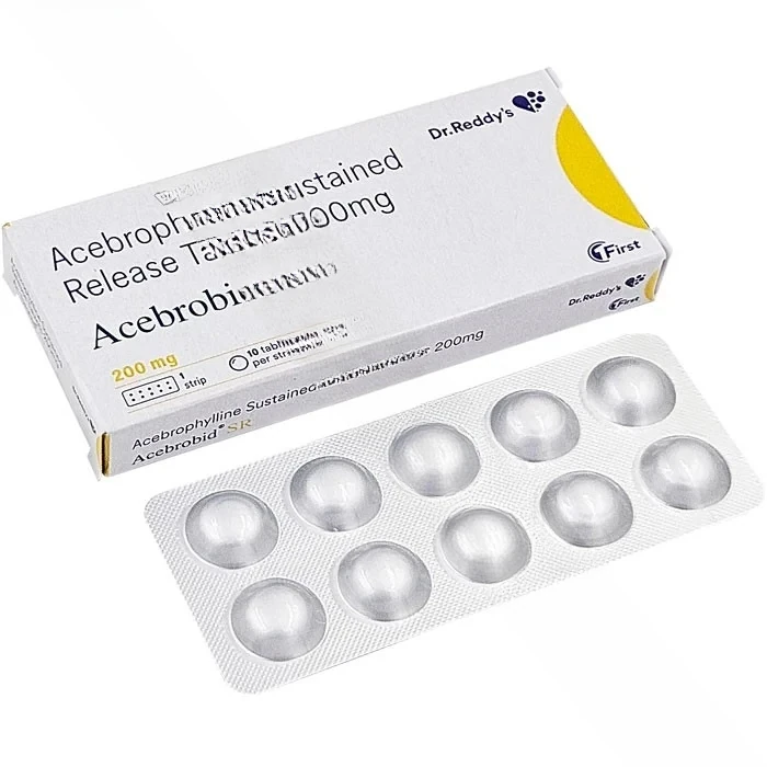 Acebrobid 200 mg Tablets (Acebrophylline)