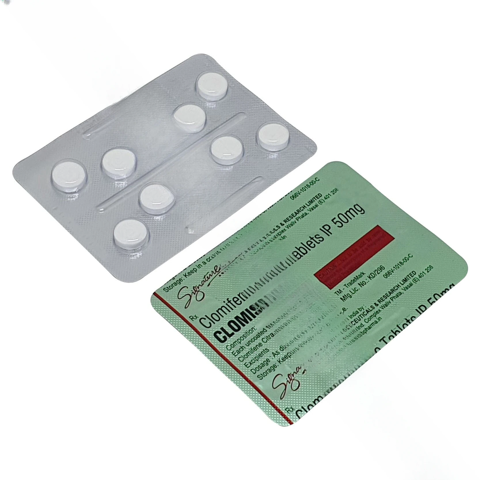 Clomisign 50 mg (Clomiphene)