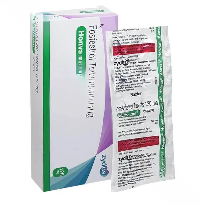 Honvan 120 mg (Fosfestrol Tetrasodium)