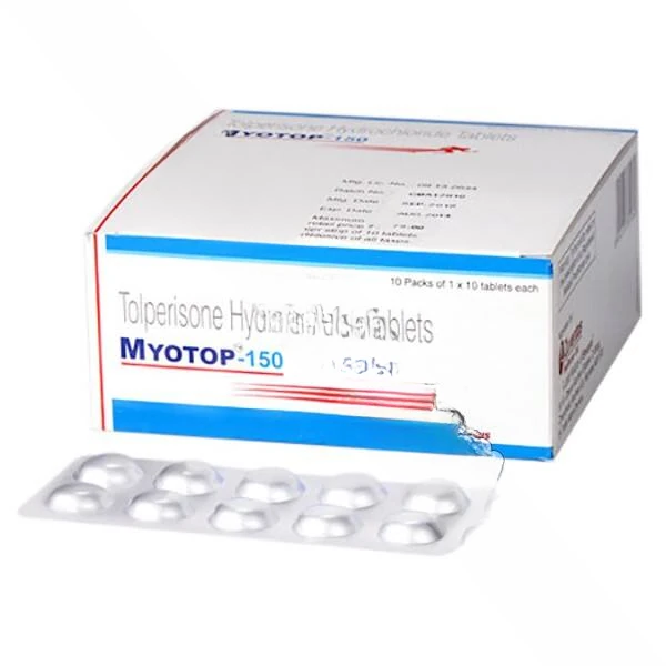 Myotop 150 mg (Tolperisone)