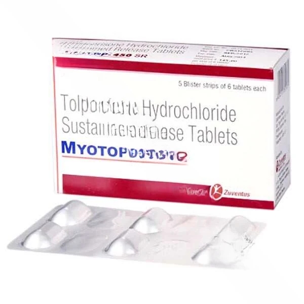 Myotop 450 SR (Tolperisone)