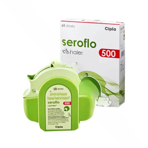 Seroflo Ciphaler 500 mcg (Salmeterol/Fluticasone)