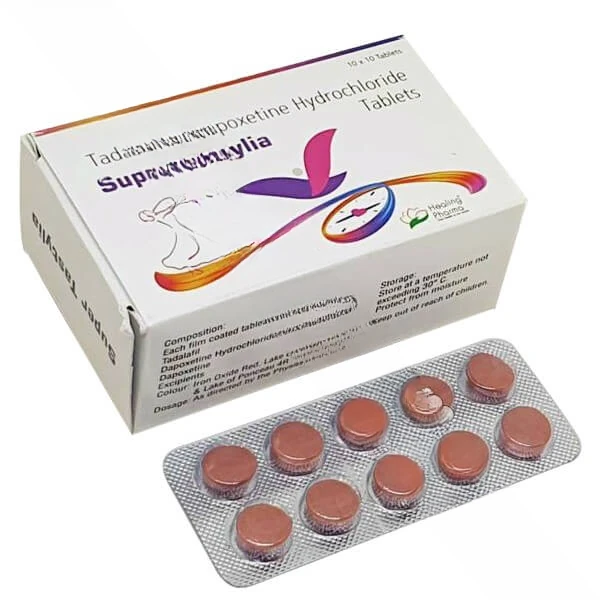 Super Tastylia 80 mg (TADALAFIL/DAPOXETINE)
