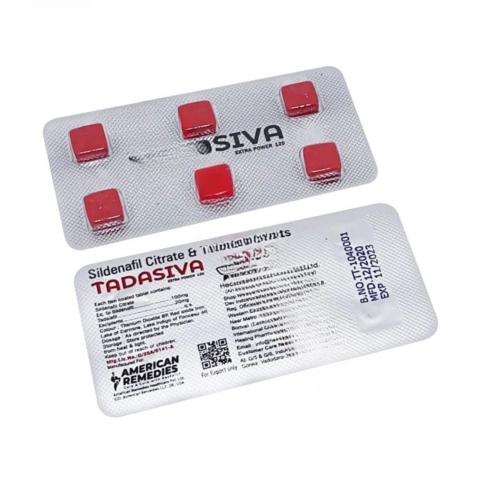 Tadasiva 120 mg (Sildenafil/Tadalafil)