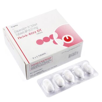 Acivir DT 800 mg (Acyclovir)