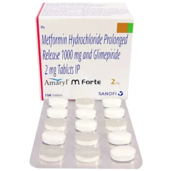 Amaryl M Forte 2 mg (Glimepiride/Metformin)