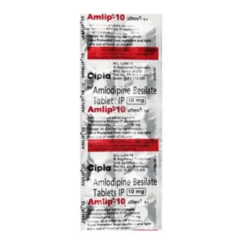 Amlip 10 Mg (Amlodipine Besilate)