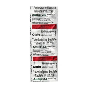 Amlip 2.5 Mg (Amlodipine Besilate)