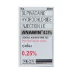 Bupivacaine 0.25% Inj. (Generic)
