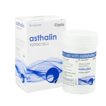 Asthalin Rotacaps 200 mcg (Salbutamol)