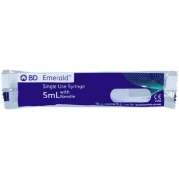 BD Emerald 5ml Syringe with Needle (Syringe)