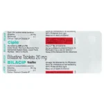 Bilacip 20 Mg (Bilastine)