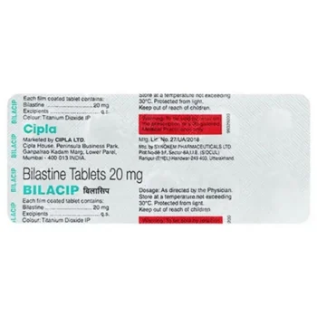 Bilacip 20 Mg (Bilastine)